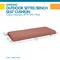 Classic Accessories Weekend 59" x 18" x 3" Outdoor Bench Cushion, Cedarwood CCWBN59183 - alternate 7